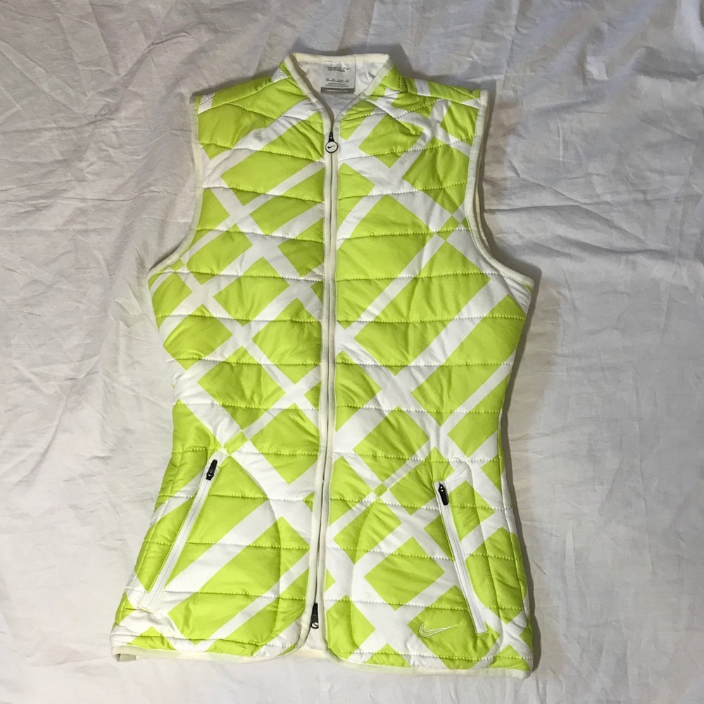Neon patterned Nike Golf Vest